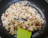 簡単！悪魔の炒飯☆悪魔のおにぎり味作り方2写真