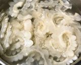 ゴーヤといぶりがっこ入りポテトサラダ作り方3写真
