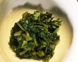 空芯菜のお浸しわさび和え作り方6写真