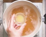 シャキッと!!かきたま生姜水餃子スープ作り方3写真