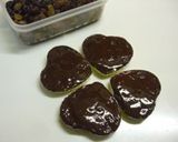 ラムレーズン生チョコ★トリュフ&ハート作り方8写真