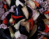 簡単♪豚肉とナスの大葉みそ炒め作り方3写真