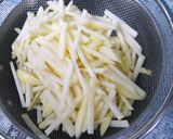 コーンマヨすりごま醤油でシャッキリポテト作り方1写真