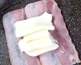 キャンプで作ったチーズベーコン作り方2写真