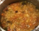 ミネストローネ 無水料理（生トマト)作り方17写真