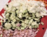 ミネストローネ 無水料理（生トマト)作り方7写真