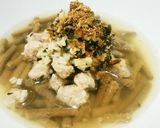 犬ご飯　豚肉とほうれん草作り方5写真
