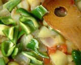 夫に習った野菜のスパイス蒸し煮・サブジ作り方8写真