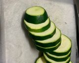 ズッキーニとピーマンのピリ辛照り焼き作り方1写真