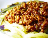 ピリ辛★肉味噌で。ジャージャーうどん作り方5写真