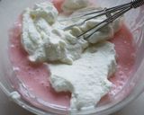 桃の薔薇の花ムースケーキ♪作り方6写真
