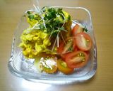 【レンジ】200W調理で南瓜サラダ作り方8写真