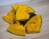 レンジで簡単♡かぼちゃの煮物作り方1写真