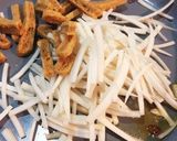 コリコリ美味しい 大根の皮のきんぴら作り方3写真