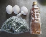 手ぬき　ニラたま甘酢っぽいやつがけ作り方1写真