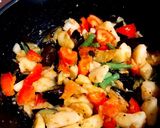 夏野菜のオムレツ作り方5写真