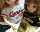 リカちゃんサイズ♡野球シリꕤ牡蠣バゲット作り方6写真