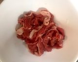 【花嫁修業中】簡単！牛丼作り方1写真