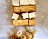 厚揚げとちくわときのこの和風あん作り方1写真