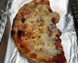 BBQ キャンプで簡単なピザの焼き方作り方4写真