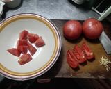 トマトの和風サラダ作り方1写真