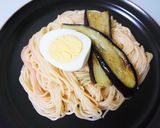 韓国風アレンジ♫お手軽ランチ！ビビン素麺作り方4写真