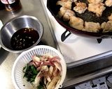 鶏唐揚げの簡単黒酢がけ丼作り方1写真