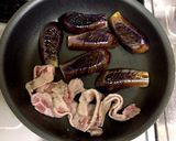 温かいつゆで★ナスそうめん作り方6写真