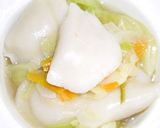 すげ〜満腹感！ダイエットに旨辛餃子スープ作り方8写真