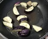 トマト茄子オクラ鯖味噌煮炒め作り方3写真