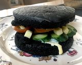 デトックス竹炭イングリッシュマフィン作り方8写真