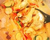 夏野菜沢山♡ココナッツミルクチキンカレー作り方12写真