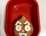 【簡単】けだまのゴンじろー（キャラ弁）作り方4写真