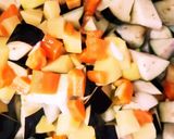 そぼろマヨ乗せ♪簡単ラタトゥイユ♪作り方3写真