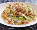 超簡単☆コンビーフとキャベツの和風炒め作り方4写真