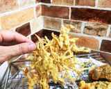 旬の薬味でオトナのかき揚げ！！作り方9写真