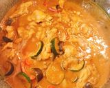 夏野菜沢山♡ココナッツミルクチキンカレー作り方14写真
