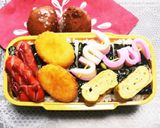 ☆お弁当の隙間に蒲鉾飾り☆作り方6写真
