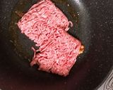茄子とひき肉の汁なし坦々うどん作り方4写真