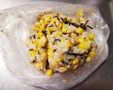 レンジで簡単！コーン塩昆布のはんぺん焼売作り方3写真