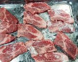 簡単☆豚丼　肩ロース＆キャベツ　焼肉風作り方1写真