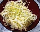 簡単☆豚丼　肩ロース＆キャベツ　焼肉風作り方4写真