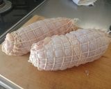 簡単☆ほったらかしトロトロ煮豚ならぬ煮鶏作り方1写真