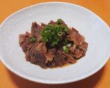 お酒のお供に★牛スジ煮込み作り方7写真