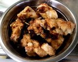鶏唐揚げの簡単黒酢がけ丼作り方2写真