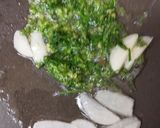 さらし玉葱とセロリの花サラダ作り方3写真