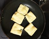 大葉とチーズの油揚げ包み作り方3写真