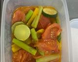 夏野菜のコンソメ焼きびたし作り方5写真