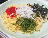 【男飯】すじこのスパゲッティ【和風】作り方5写真