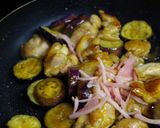ナスと鶏もも肉のポン酢炒め作り方10写真